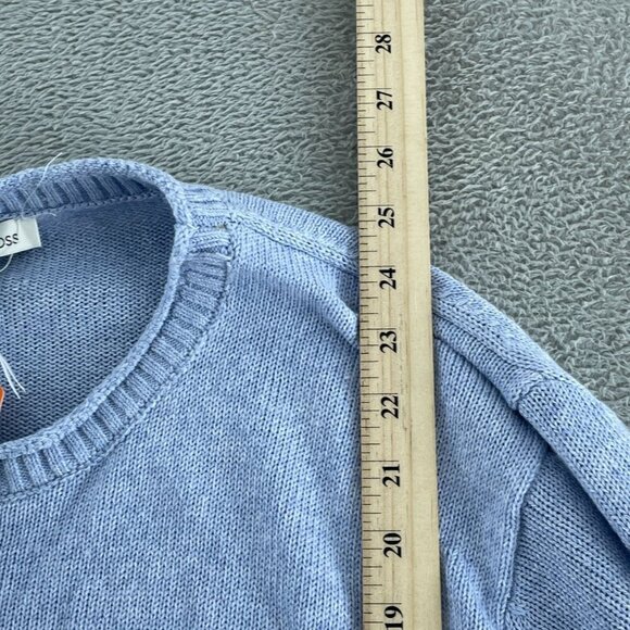 Ella Moss Womens XXL Gradient Blue Striped Sweater NWT 2626 - Picture 6 of 9